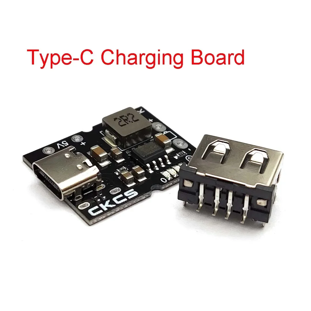 Повышающий преобразователь USB Type-C 5 в 2 А модуль питания для зарядки литиевых