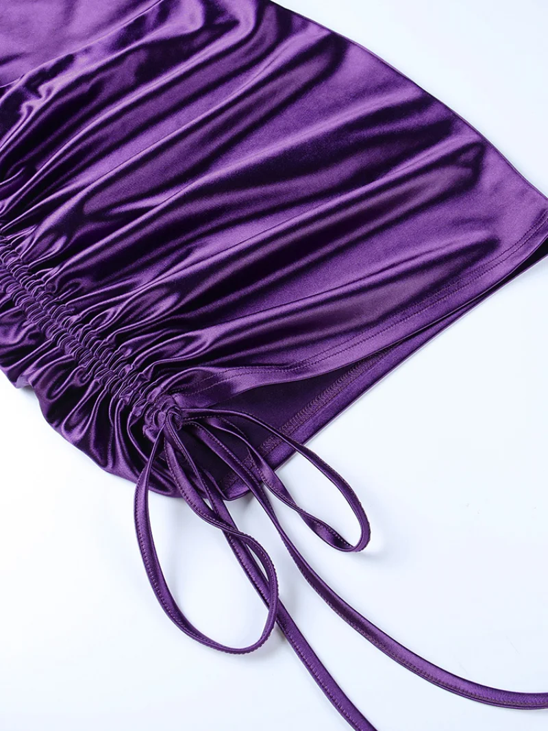 Prom Dress for Women Sexy Collar Tube Top Velvet Asymmetric Off The Shoulder Slit Skirt Vestidos Banquet Women's Party Dresses