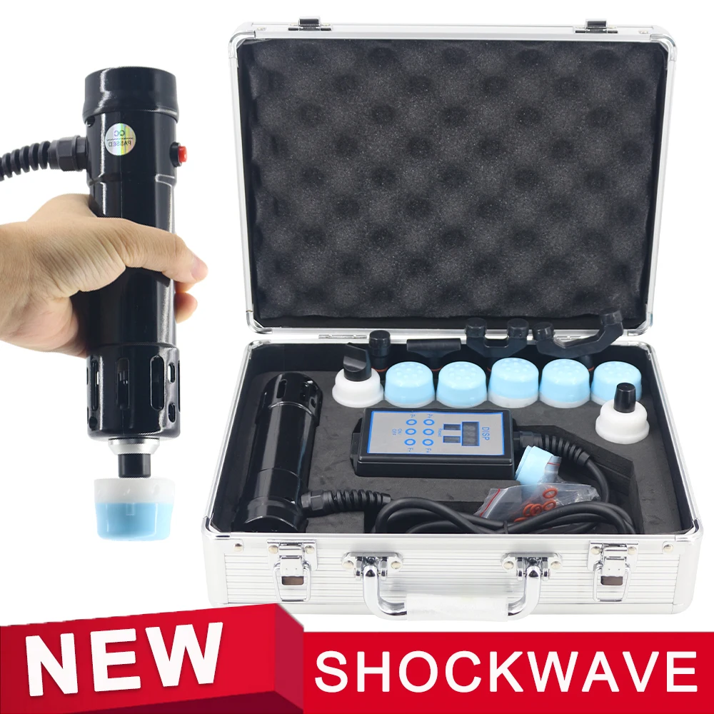 

Shockwave Therapy Machine For ED Treatment And Plantar fascitis Portable Relieve Pain Extracorporeal Shock Wave Body Massager