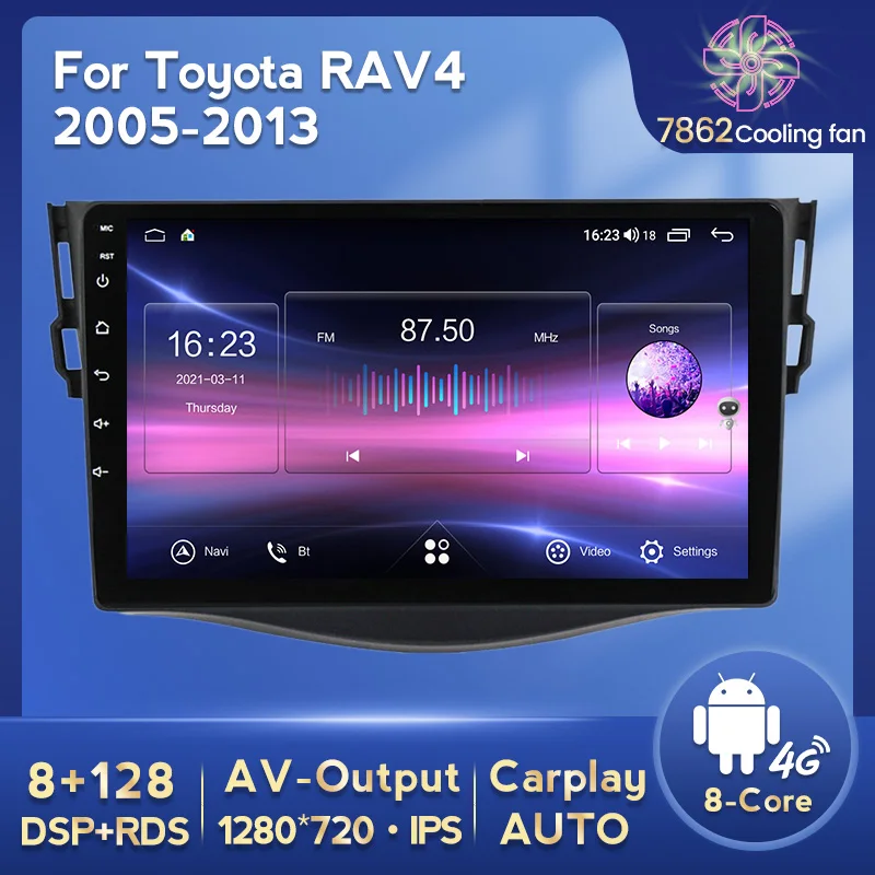 Европейский склад Для Toyota RAV4 RAV 4 XA30 2005 - 2013 Автомобильное Радио Мультимедиа