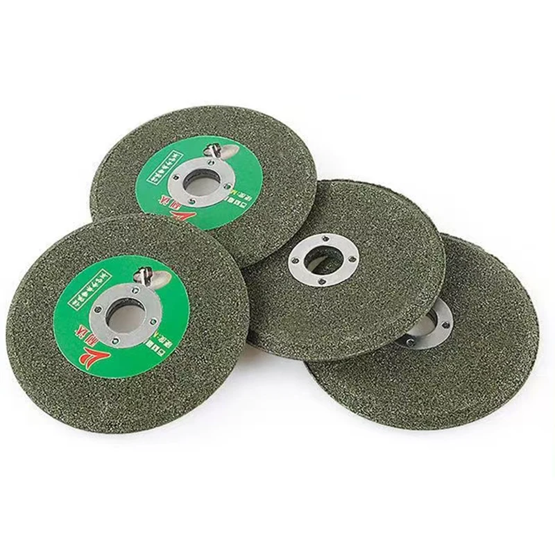 5 Pcs 100mm Grinding Wheel Thickened Cutting Disc Stone Marble Granite Iron Alloy Cermet Stainless Steel Abrasive Polishing Pad