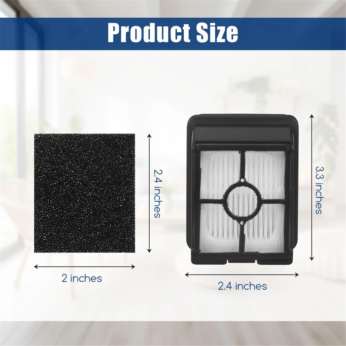 Сменные Hepa-фильтры для пылесоса Crosswave HF3 3649A запчасти