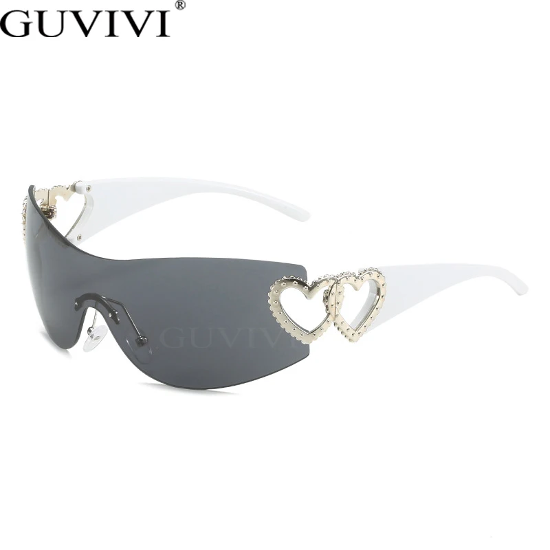 

Солнцезащитные очки в стиле панк для мужчин и женщин, спортивные брендовые дизайнерские, с запахом, с защитой UV400, цельные модные, с защитой от ультрафиолета