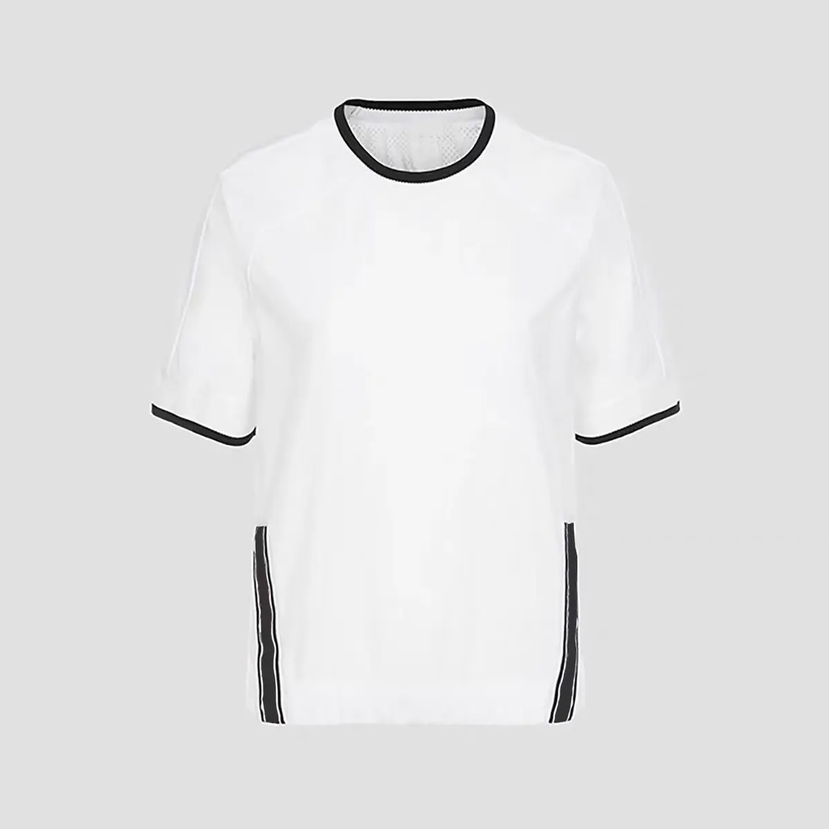 Фото 25 Summer Golf Новая женская дышащая и универсальная футболка с круглым вырезом и логотипом, с короткими рукавами, спортивный, стильный и удобный топ №4