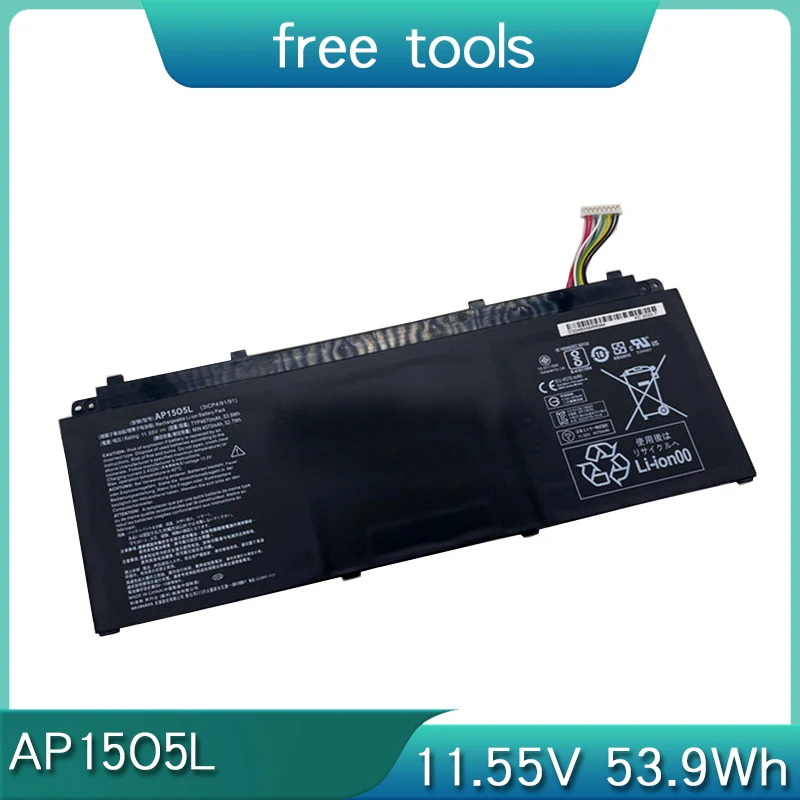 AP15O5L AP1505L 11 55 В 53 9 Втч аккумулятор для ноутбука Acer Predator Triton 700 PT715-51 Spin 5 SP513-52 Swift SF514-51