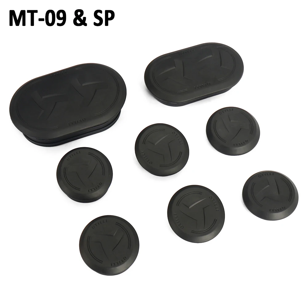 

MT09 SP заглушки для отверстий в раме для YAMAHA MT 09 MT-09 SP 2021 2022 2023 2024 2025 комплект украшения крышки рамы мотоцикла