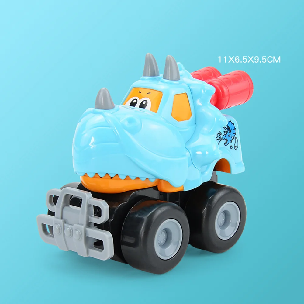 

4 шт., детский игрушечный автомобиль-динозавр