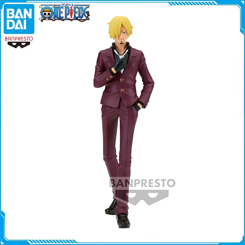 

Original Banpresto One Piece 17cm Sanji Anime Action Figure Model Toys Cute Cartoon Children's Birthday Gifts