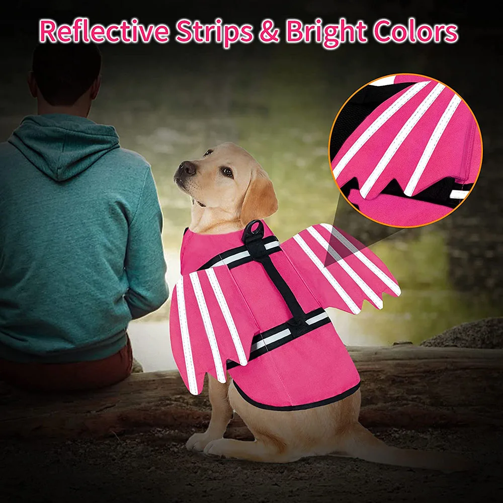 Светоотражающий спасательный жилет для собак маленьких и больших питомцев