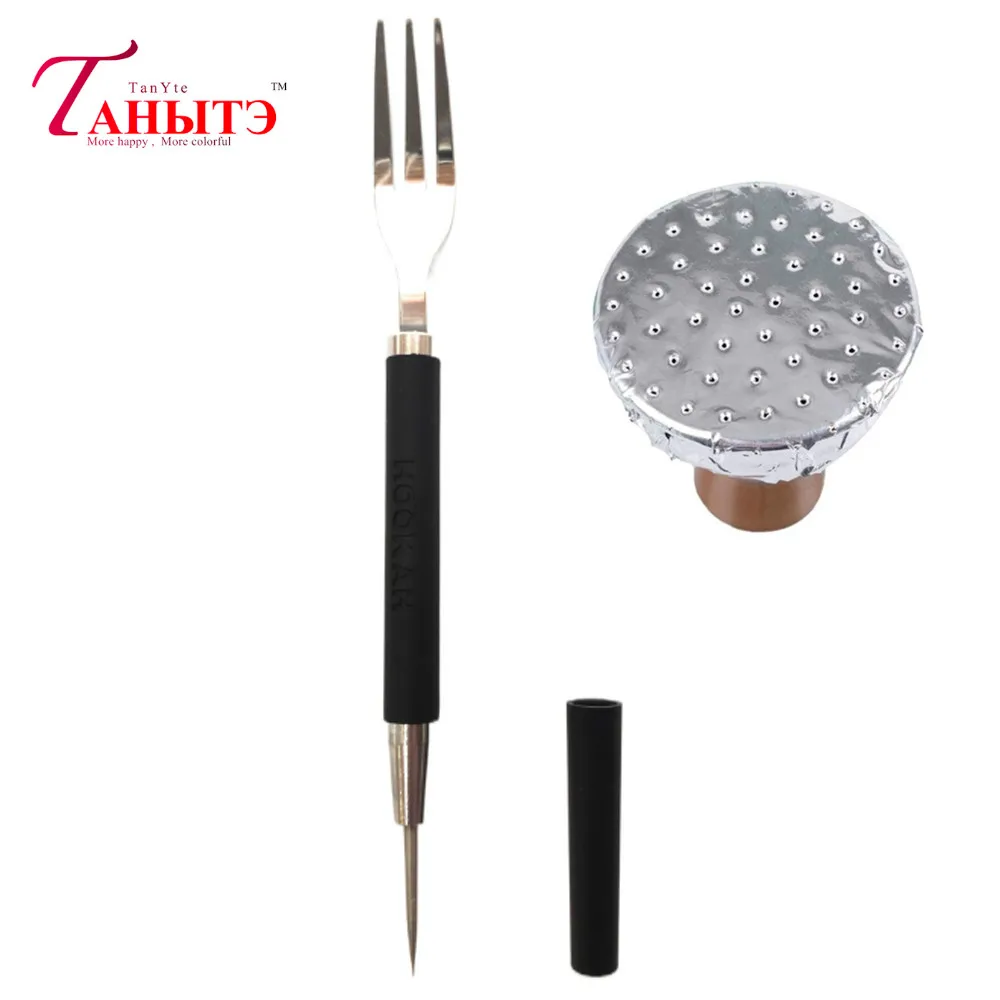 

10 шт., Дырокол из оловянной фольги для кальяна