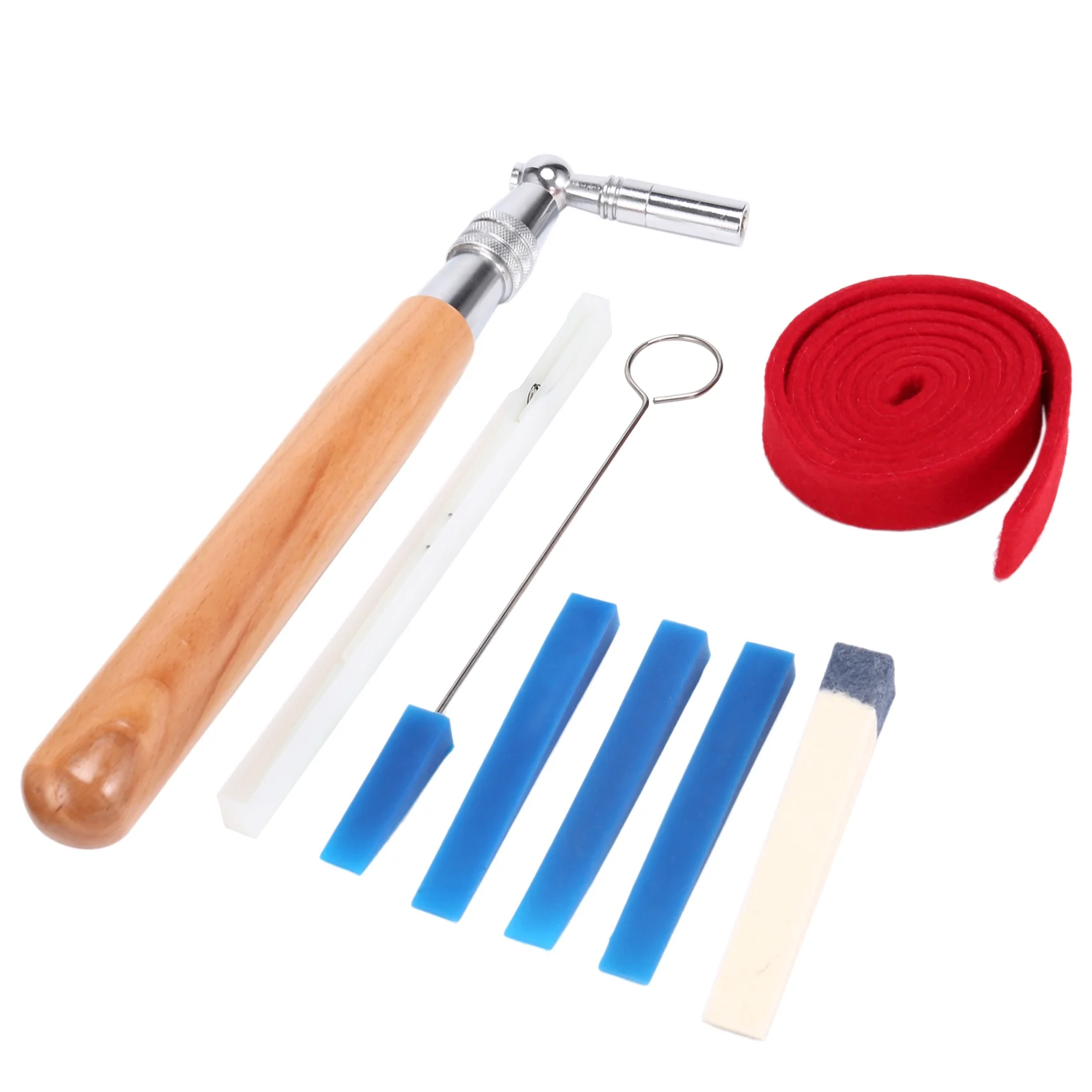 

Professional Portable Lever Piano Tuning Tuner Mute Kit Tools and Case Piano Tuning Lever Tools Kit Mute Hammer DIY Set