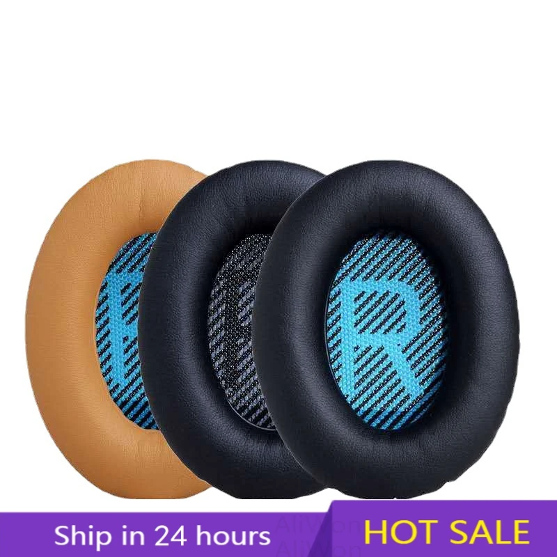 

Replacement Earpads For BOSE QuietComfort QC 2 15 25 35 qc35 Ear Pads BOSE QC35 QC25 QC15 AE2 SoundTrue Headphone Ear Pads Cover