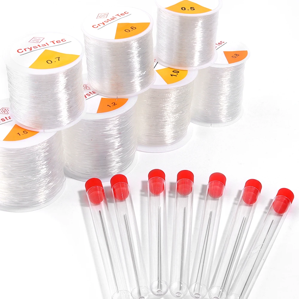 1 рулон эластичный шнур для бисероплетения растягивающаяся нить эластичная