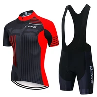 explosive summer cycling clothing two piece short sleeved bib cycling clothing suit bicycle moisture wicking
