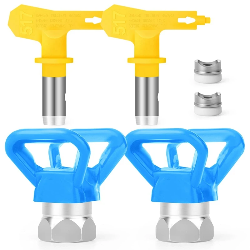 

Airless Paint Nozzles Set Reversible Spray Tips Airless Paint Sprayer Nozzle Tips Airless Sprayer Spraying Machine