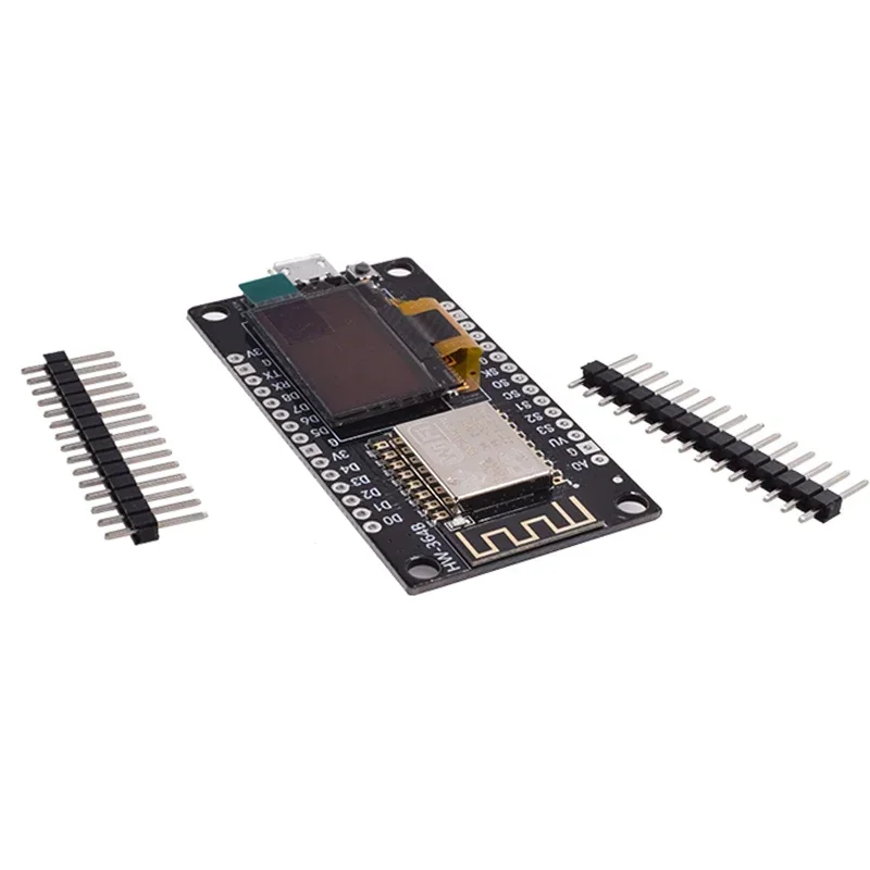 Фото Плата разработки NodeMCU ESP8266 с 0,96-дюймовым OLED-дисплеем CH340G ESP-12E WiFi-модулем TYPE-C USB для Arduino/Micropython №4