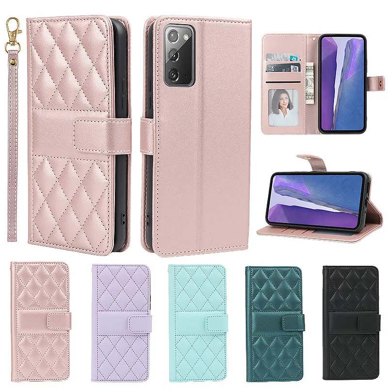 Роскошный кожаный чехол-кошелек для телефона Samsung Galaxy A70 A50 A50S A40 A30 A20 A10 A31 A21S A20S A10S