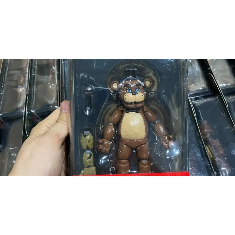 Фото Фигурка Foxy Bear: Фо́кси, Бонни, Чика, Спринг Трап — подвижная модель с шарнирами, в коробке №5