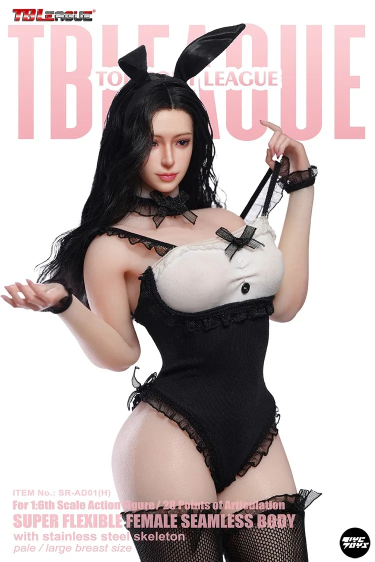 Фото Оригинальная коллекционная фигурка TYCTOYS TBLEAGUE Bunny Girl 1/6 из платинового силикона, модель SR-AD01H/SR-AD02H №5