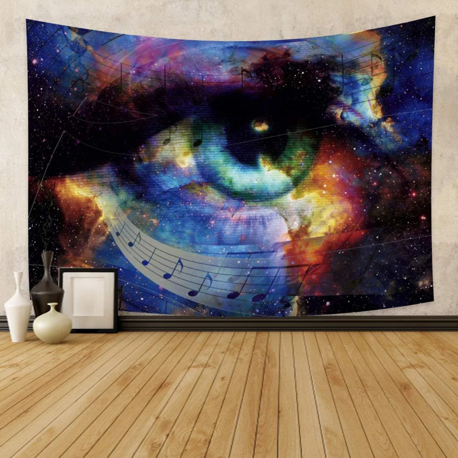 Ночное небо Звезда гобелен Вселенная мечта галактика текстура созвездия