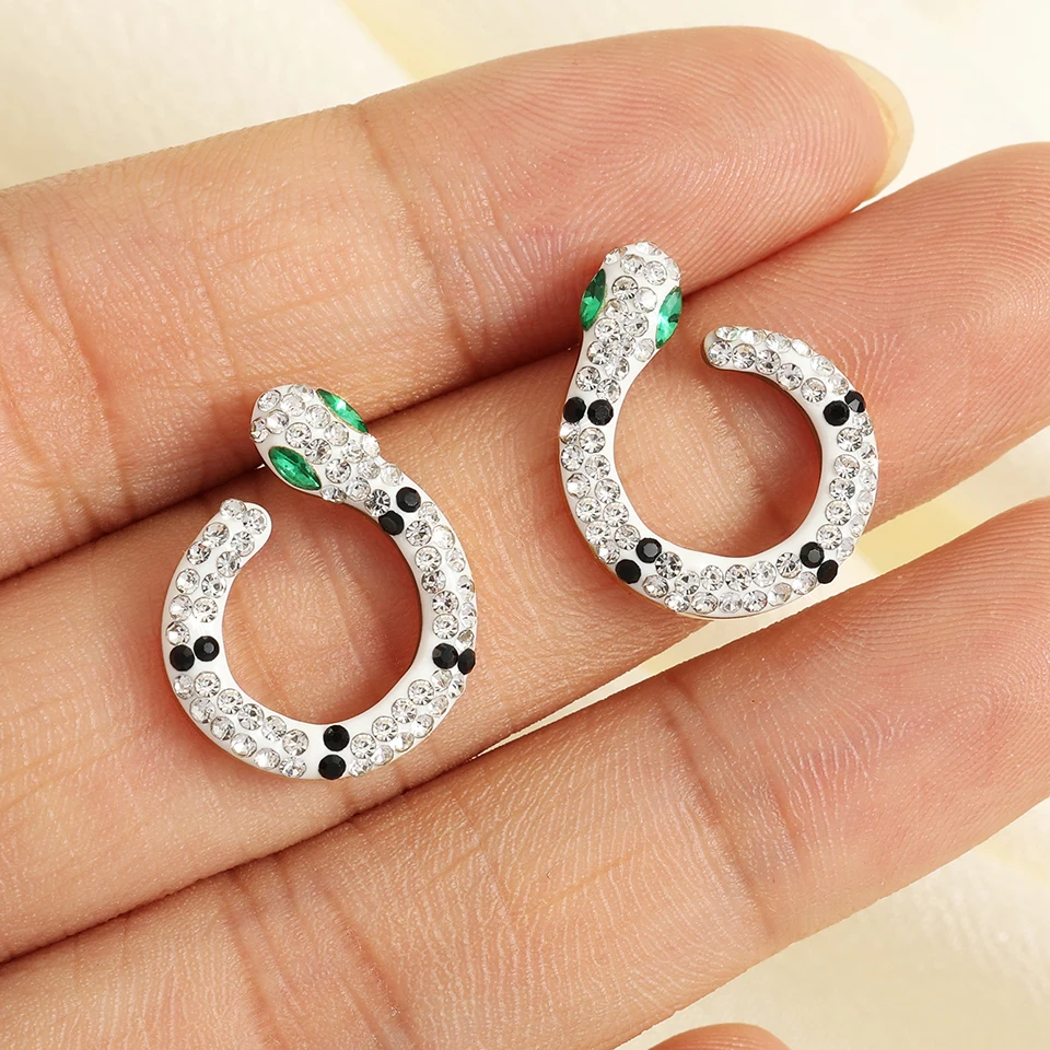 Комплект из колье и серёг нержавеющей стали