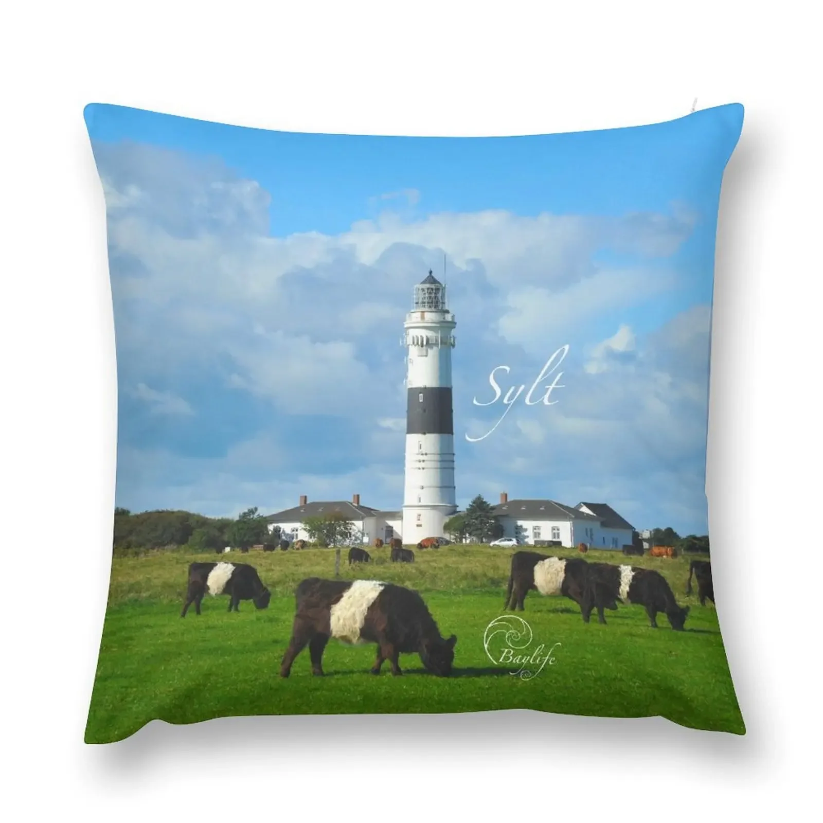 Sylt маяк Kampen Langer Christian декоративная подушка наволочка роскошные наволочки для