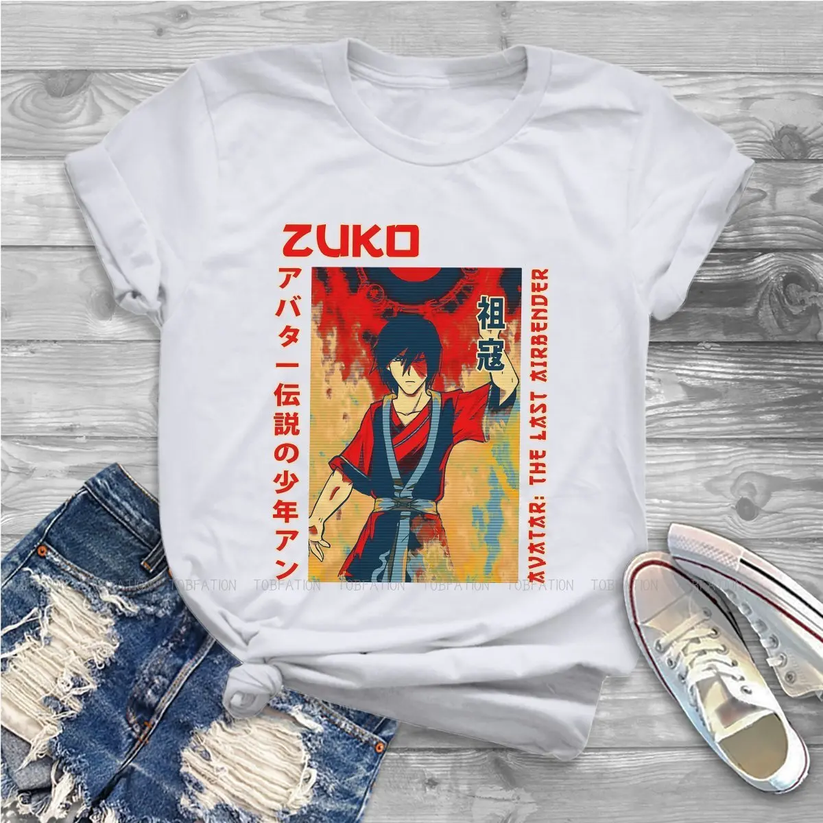 Крутая женская одежда Zuko Аватар Последний Воздушный Бандер Сокка анимационная