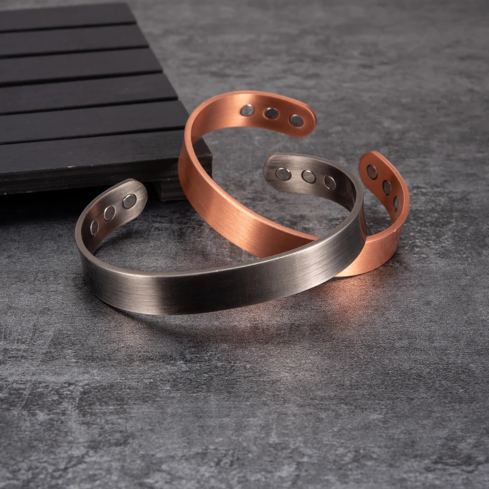 

Браслет Мужской Магнитный под медь, 10 мм