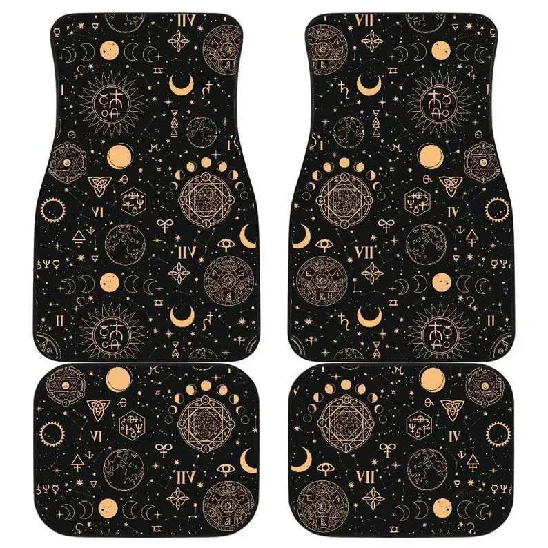 

Celestial Car Mats, Car Accessories For Women, Car Floor Mats, Car Decor, Cute Car Accessories, Zodiac Decor, Car Mats, Floor Ma
