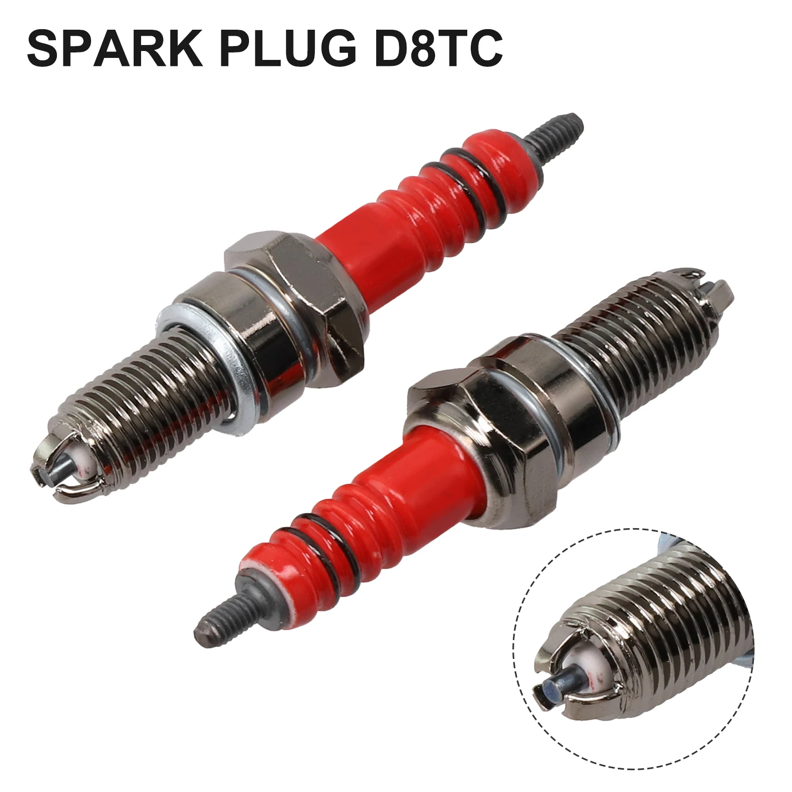 2 Шт. Высококачественная Катушка Зажигания Свечей D8tc D8ea Dr8ea Для 125cc-250cc Atv Gy6