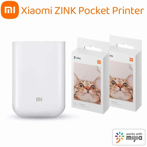 Xiaomi ZINK карманный принтер AR