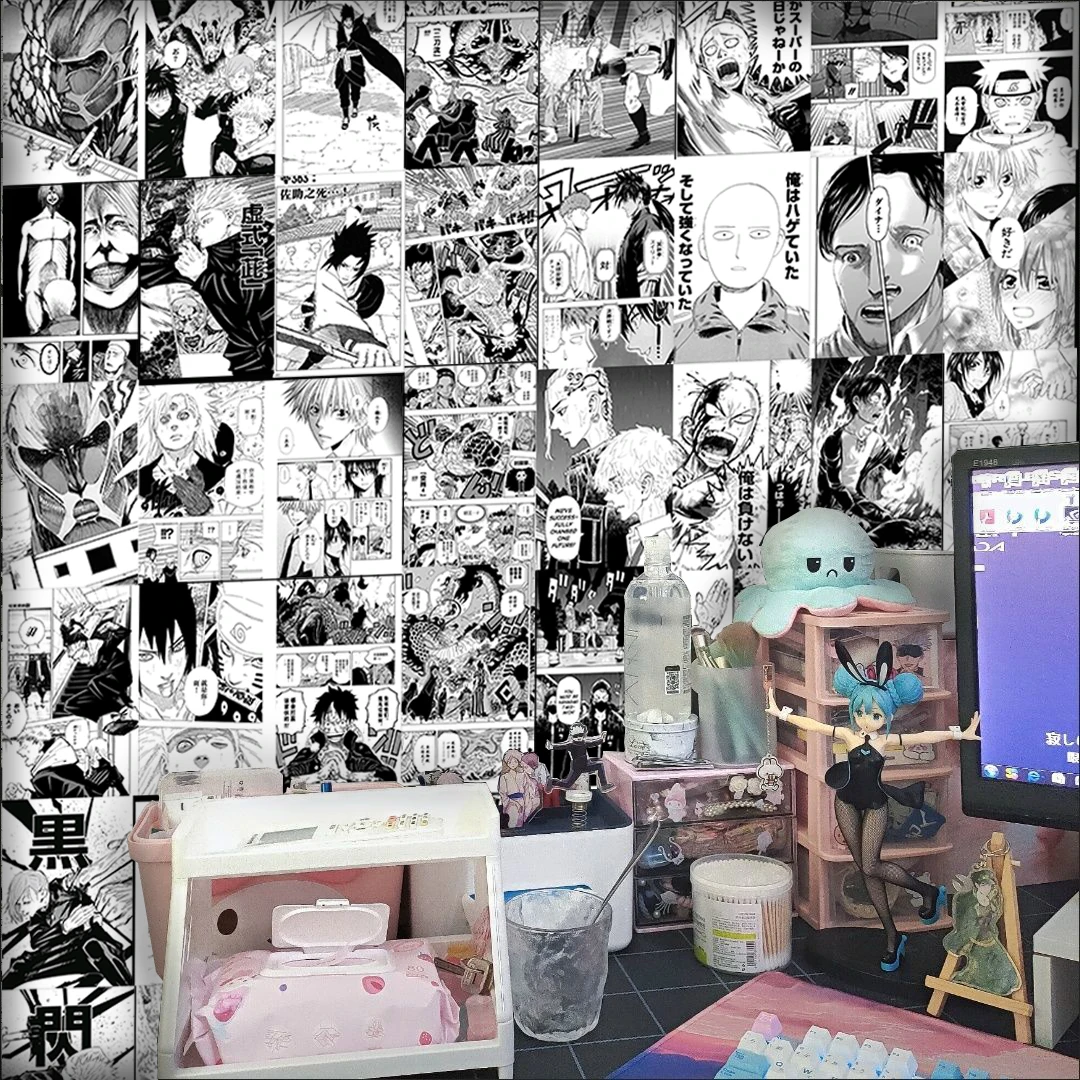 

Japanese Ghost Slayer Popular Anime 21x30cm 10/20 Pieces Self-Adhesive Wall Sticker Anime Wallpaper Sticker Teen Room Decoration