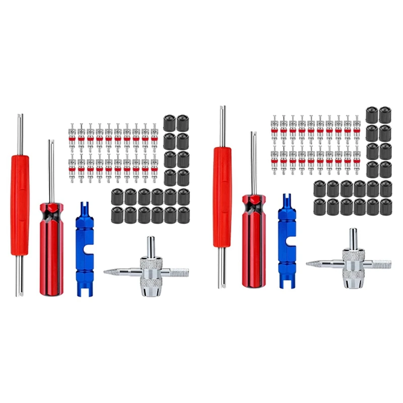 

Инструмент для удаления стержня клапана из 88 предметов, сердечник клапана, 4-ходовой инструмент для удаления сердечника клапана, Стандартный инструмент