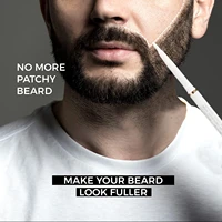 men beard growth pen facial hair moustache repair shape regrowth pen beard enhancer nourish shaping anti hair loss styling tool