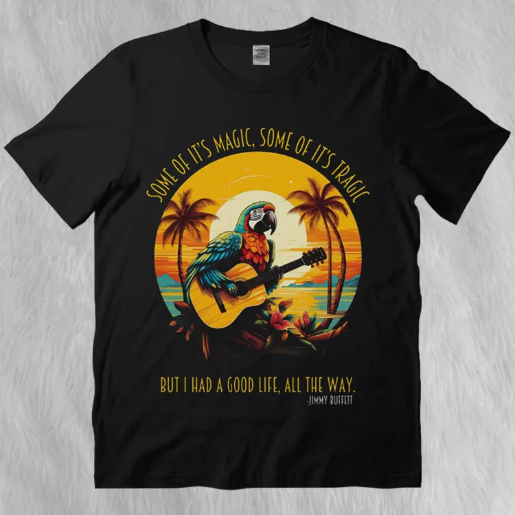Винтажный Джимми Баффетт но у меня были хорошие повседневные футболки большого