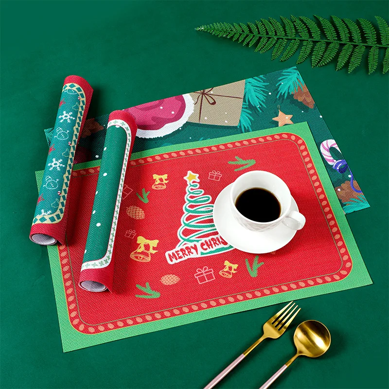 Коврик настольный из ПВХ нескользящий для дома и кухни