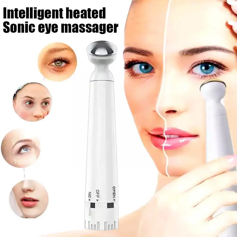 

Mini Electric Vibration Eye Massager Anti-Ageing Wrinkle Dark Massager Eye Pen Circle Rejuvenation Removal H1D9