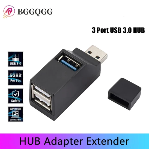 BGGQGG USB 3.0 концентратор 1 на 3 порта