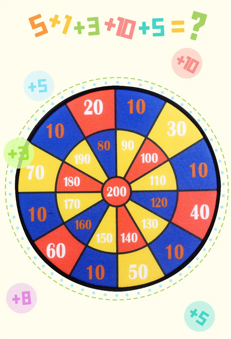 Фото Монтессори бросать Спорт Рогатка мишень липкий мяч Dartboard Баскетбол настольные игры Образовательные Детские Фотообои №4