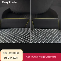 for haval h6 3rd gen 2021 car rear trunk left right corner storage divider clapboard organizer separator interior accessories