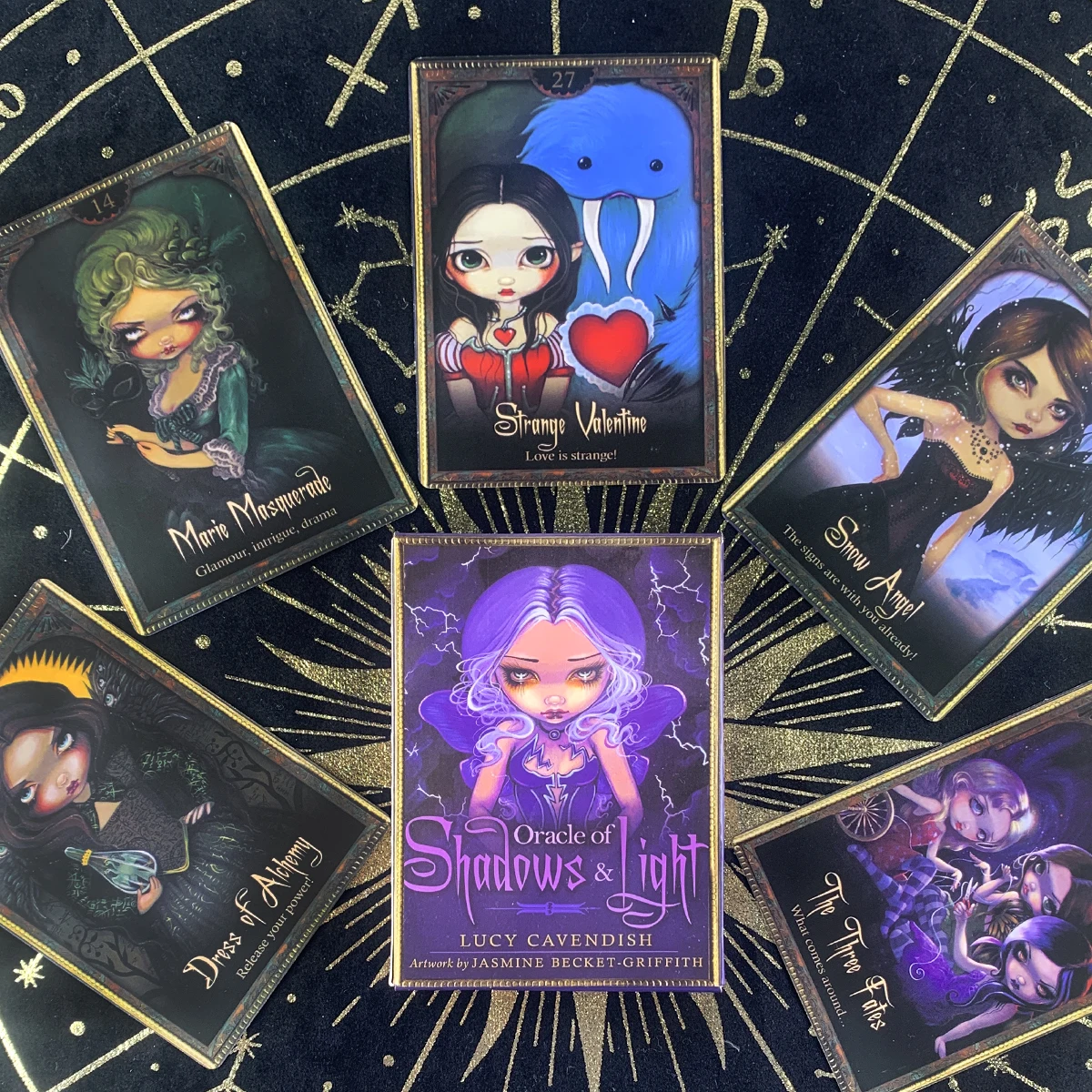 

Oracle of Shadows of Light Oracle Divination Tarot English Version Fortune Telling Tarot Cards Party Entertainment Board Game