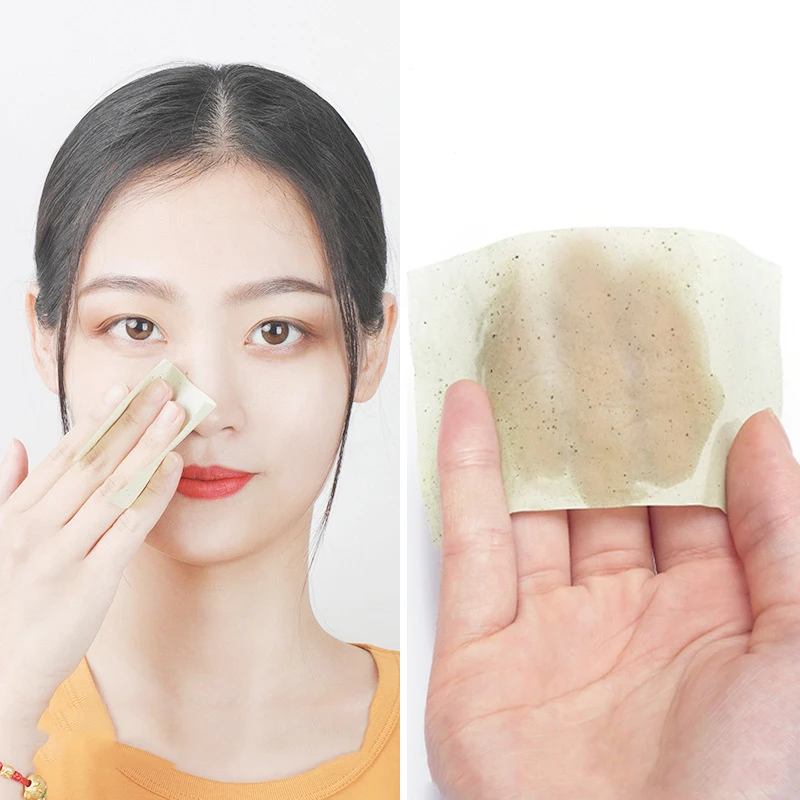 

100pcs/box Face Blotting Paper Oil Control Wipes Deep Clean Oily Skin Face Blotting Matting Wipes Beauty Makeup Cleansing Tools