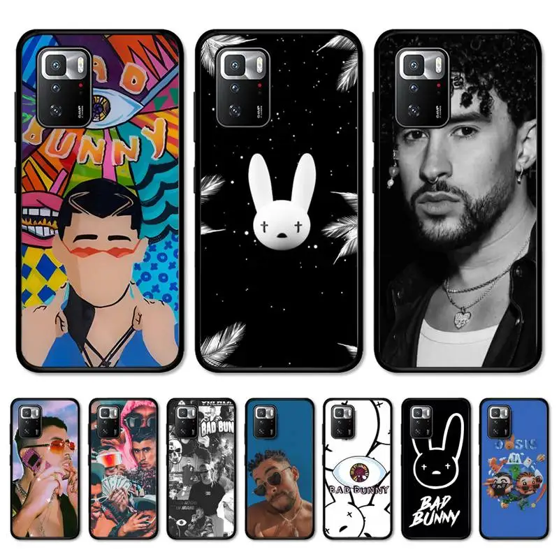 

bad bunny Phone Case for Redmi Note 8 7 9 4 6 pro max T X 5A 3 10 lite pro