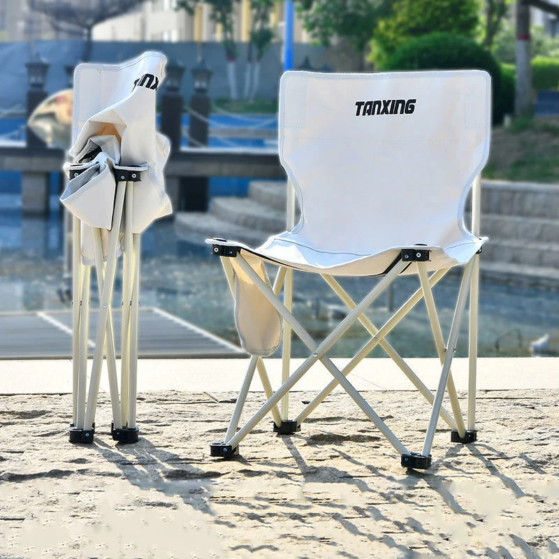 

Folding Chair Outdoor Portable Backrest Fishing Chair Stool Painting Stool Art Sketch Chair Folding Stool