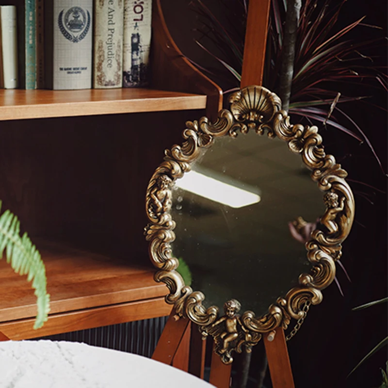 

Decorative Mirrors Wall Hanging Decor Decoration Home Bedroom Vintage Irregular Mirror Spiegel Kawaii Room Decor Aesthetic