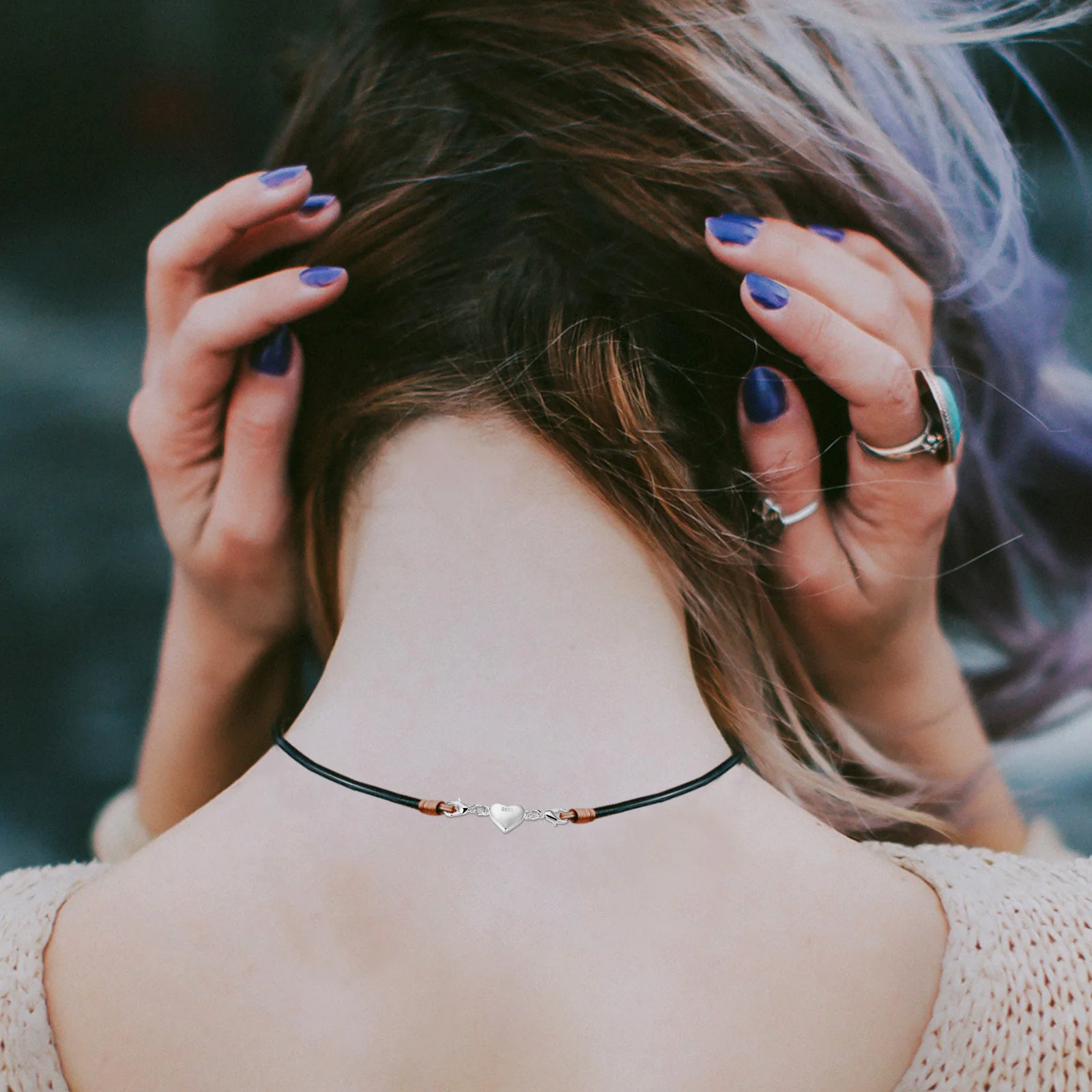 2 шт. магнитная застежка в форме сердца цепочка для ювелирных изделий браслет