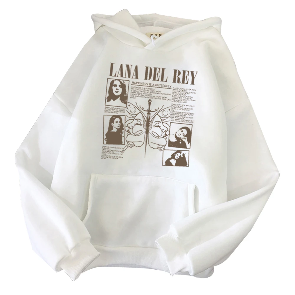 Толстовка с капюшоном Лана Дель Рей счастье-это реальное худи музыкой свитшот