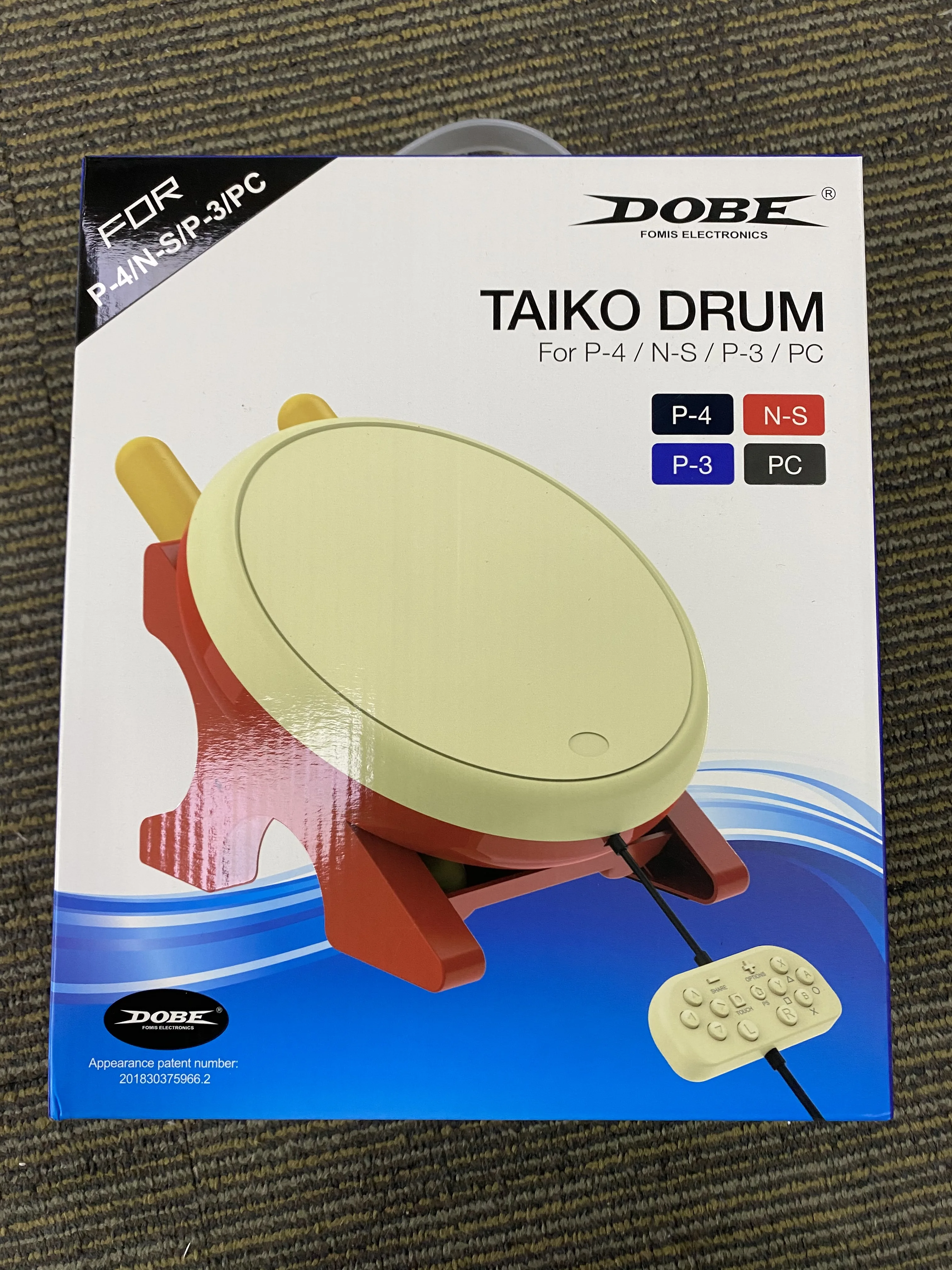 Для PS4/PS3/ПК/NS переключатель Барабан Тайко Joycon-совместимый контроллер для