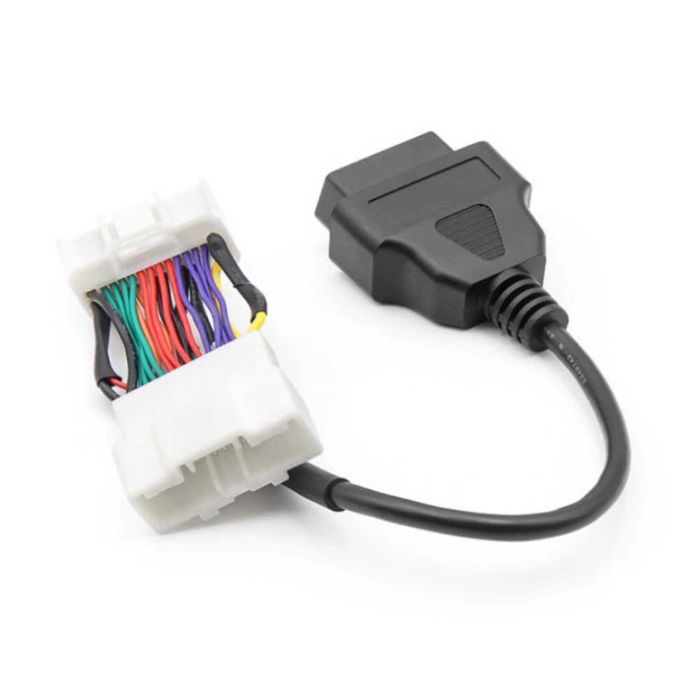 OBD2 разъем 12Pin/26Pin Male 16Pin Female OBD кабель для Tesla Model S/X/Y OBDII Новый энергетический Автомобильный Кабель Автомобильные диагностические инструменты