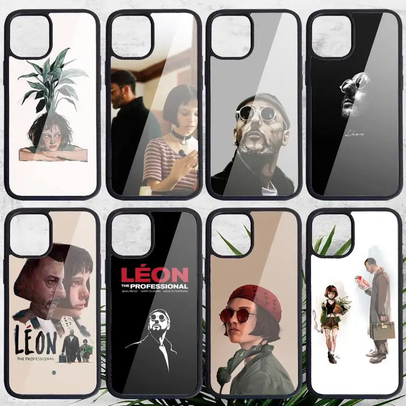 

Leon Matilda Natalie Portman Movie Phone Case PC for iPhone 11 12 pro XS MAX 8 7 6 6S Plus X 5S SE 2020 XR